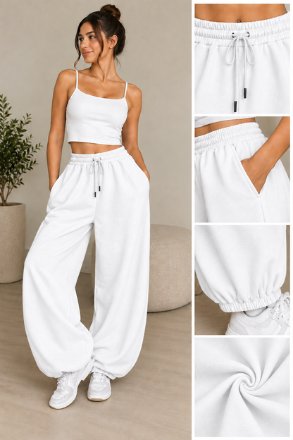 Pantalon jogging coupe ballon
