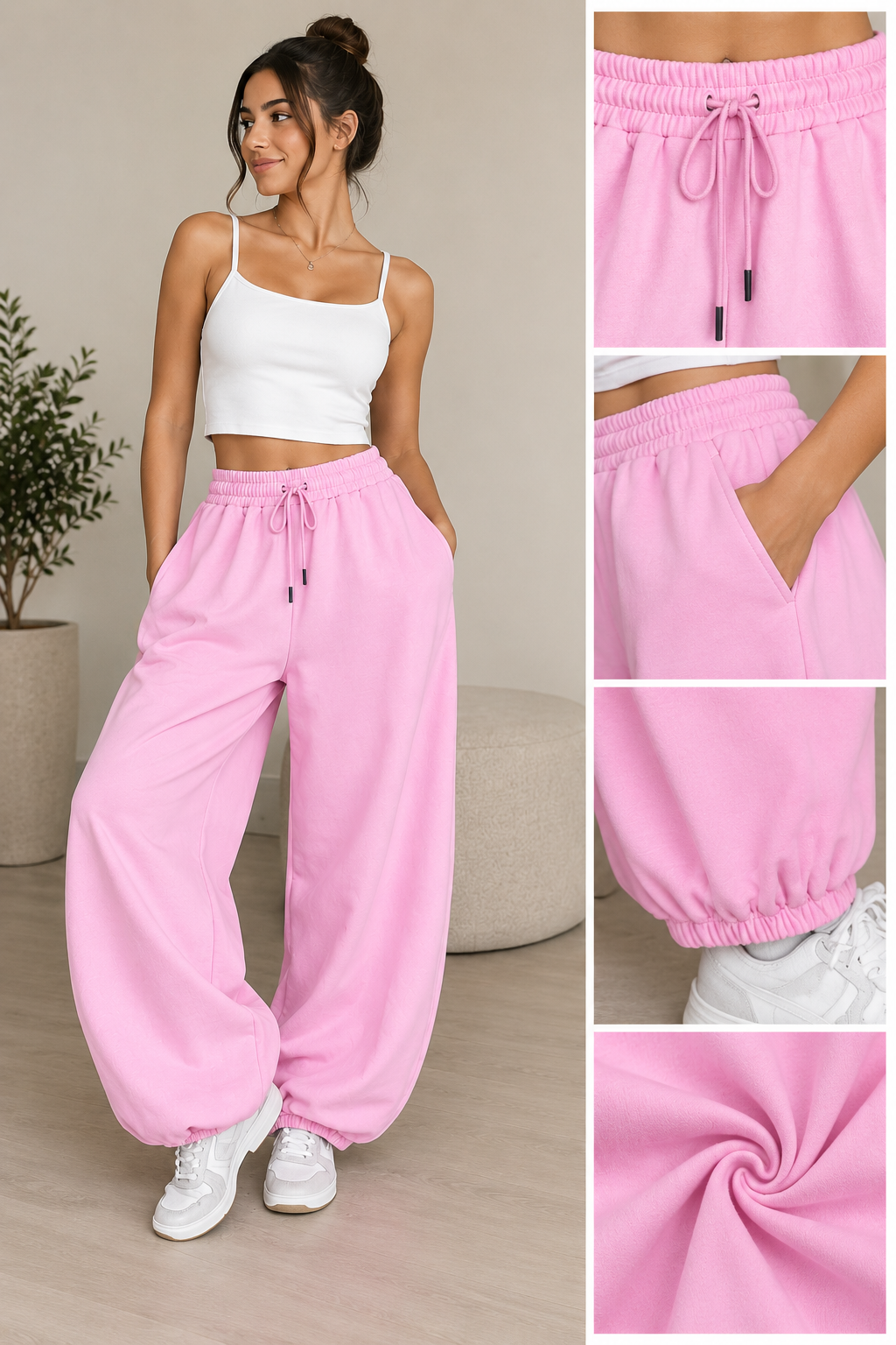 Pantalon jogging coupe ballon