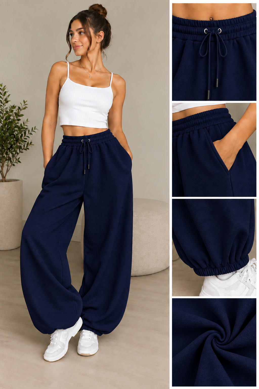 Pantalon jogging coupe ballon