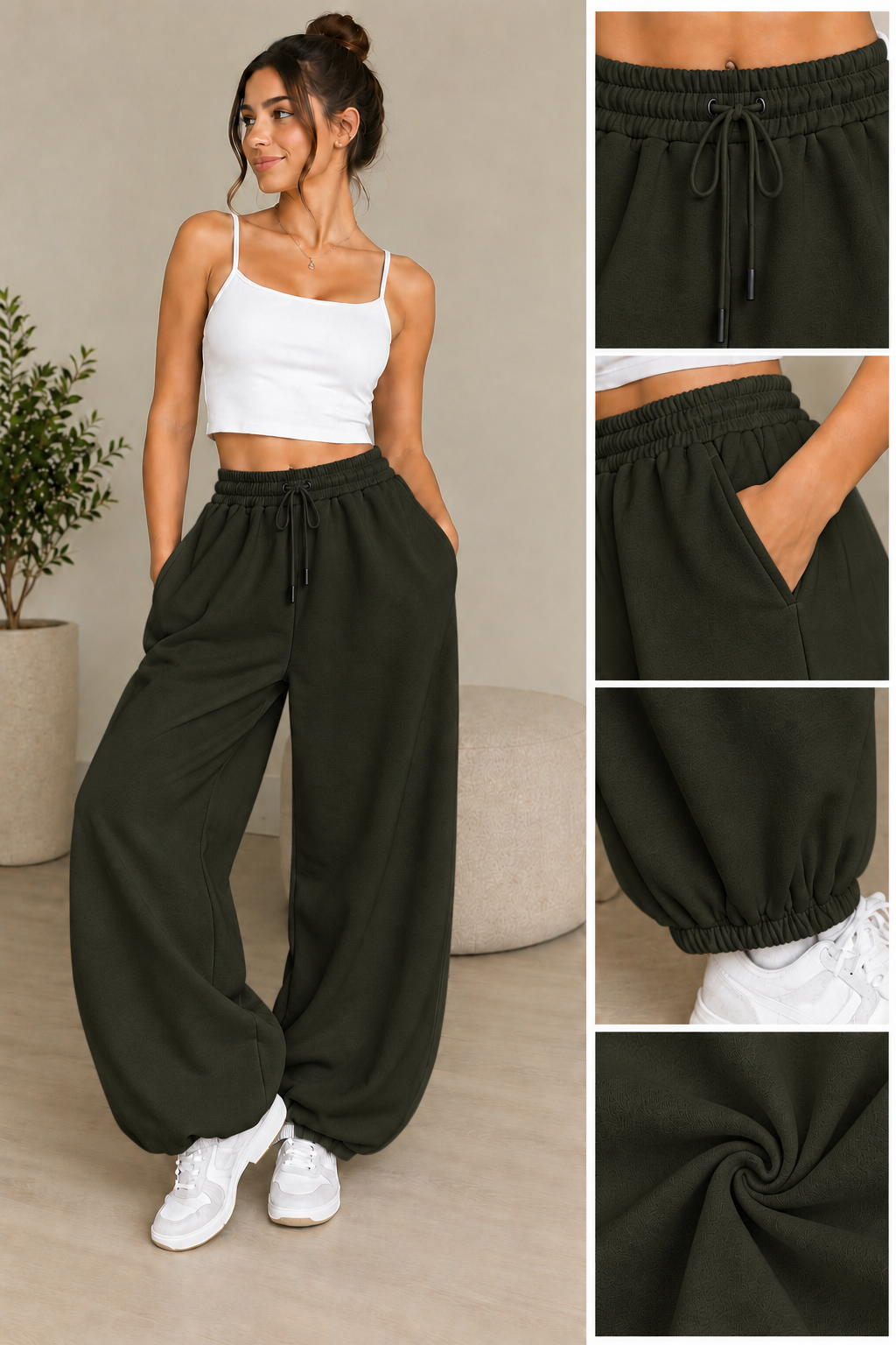 Pantalon jogging coupe ballon
